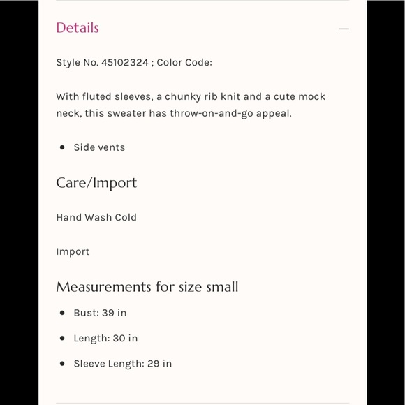 Free People Begin Again Mock Neck Sweater Black S - Picture 3 of 8